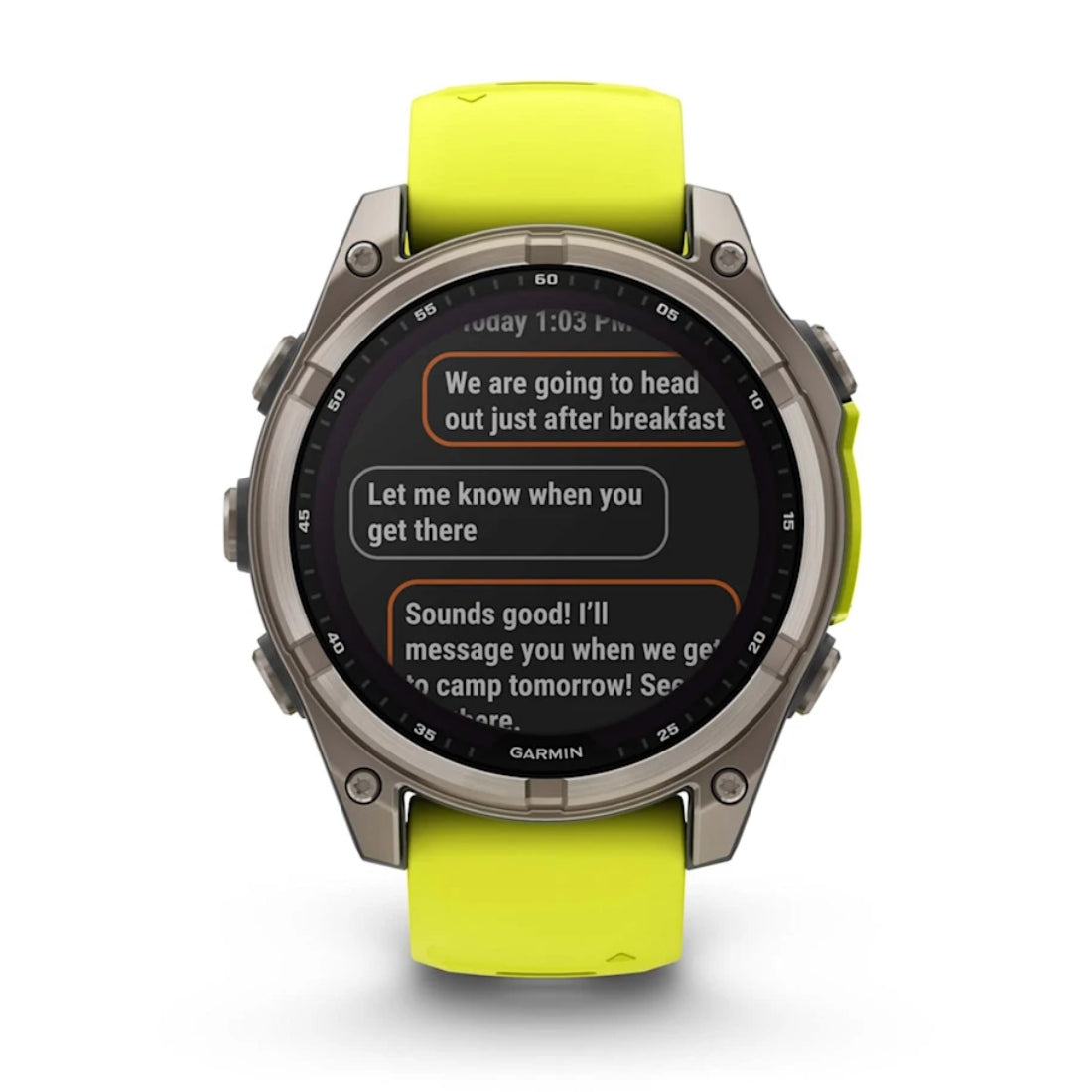 Fenix 8 51mm Sapphire Solar Smartwatch - Premium GPS Fitness Tracker for Running, Hiking & Outdoor Adventures