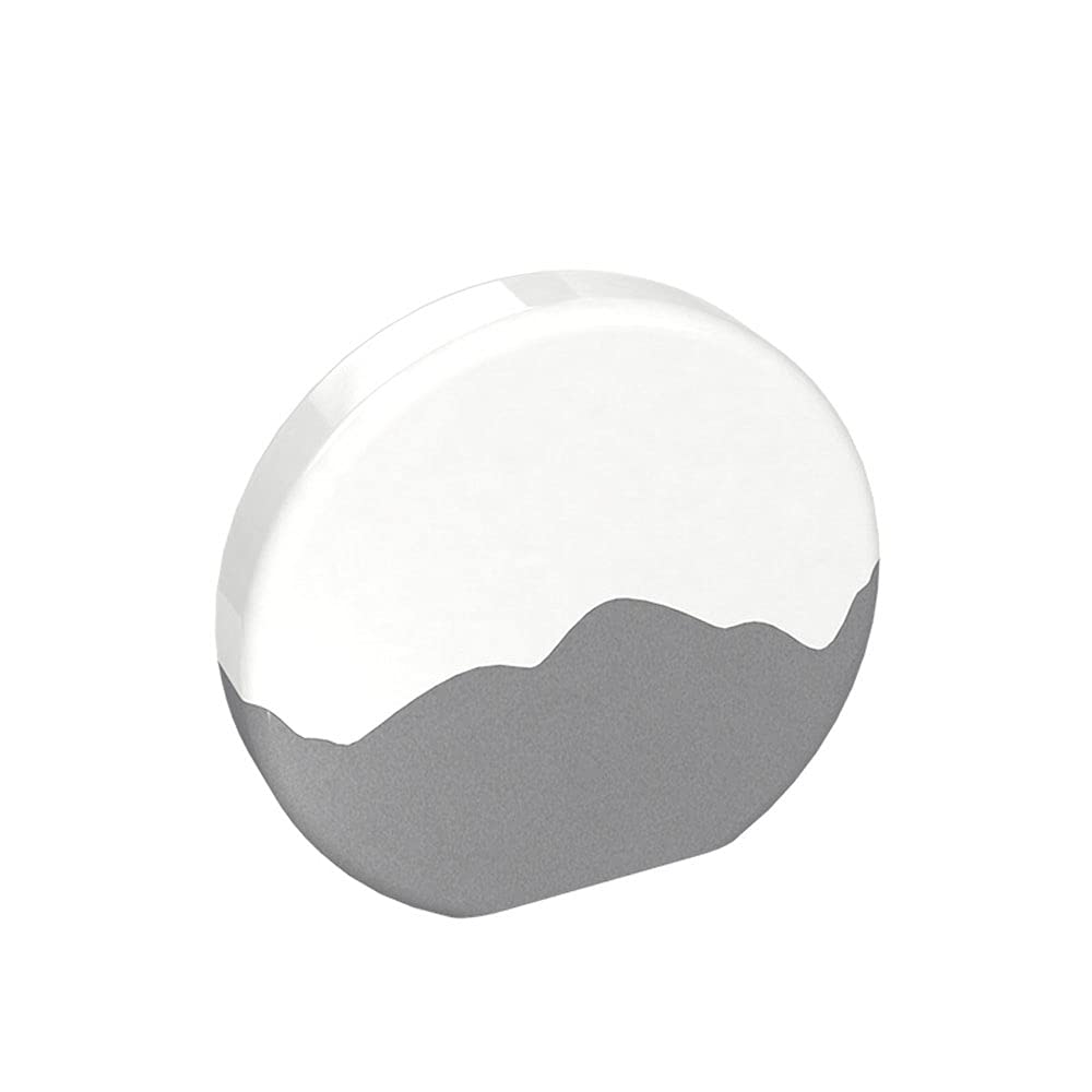Rechargeable LED Night Light Touch Lamp - Portable Round Table Lamp, Dimmable 2-Color Bedside Light for Bedroom & Study, Custom Logo Option, 4.7 Inch Desk Lamp - Perfect for Night Reading, Nursery, and Home Office Use