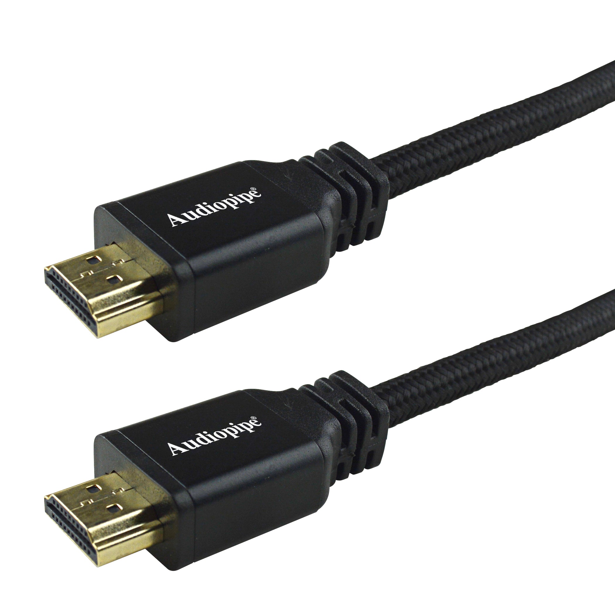 6Ft 4K Ultra HD HDMI Cable - High Speed 18Gbps with Ethernet, 3D, HDR, ARC - Supports 4K@60Hz, 2160p, 1080p - Gold Plated Connectors - for Gaming, Home Theater, TV, PS5, Xbox, PC, Projector - Durable & Flexible Nylon Braided Design