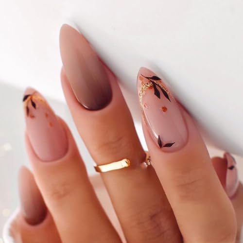 13.gradient leaf glitter line
