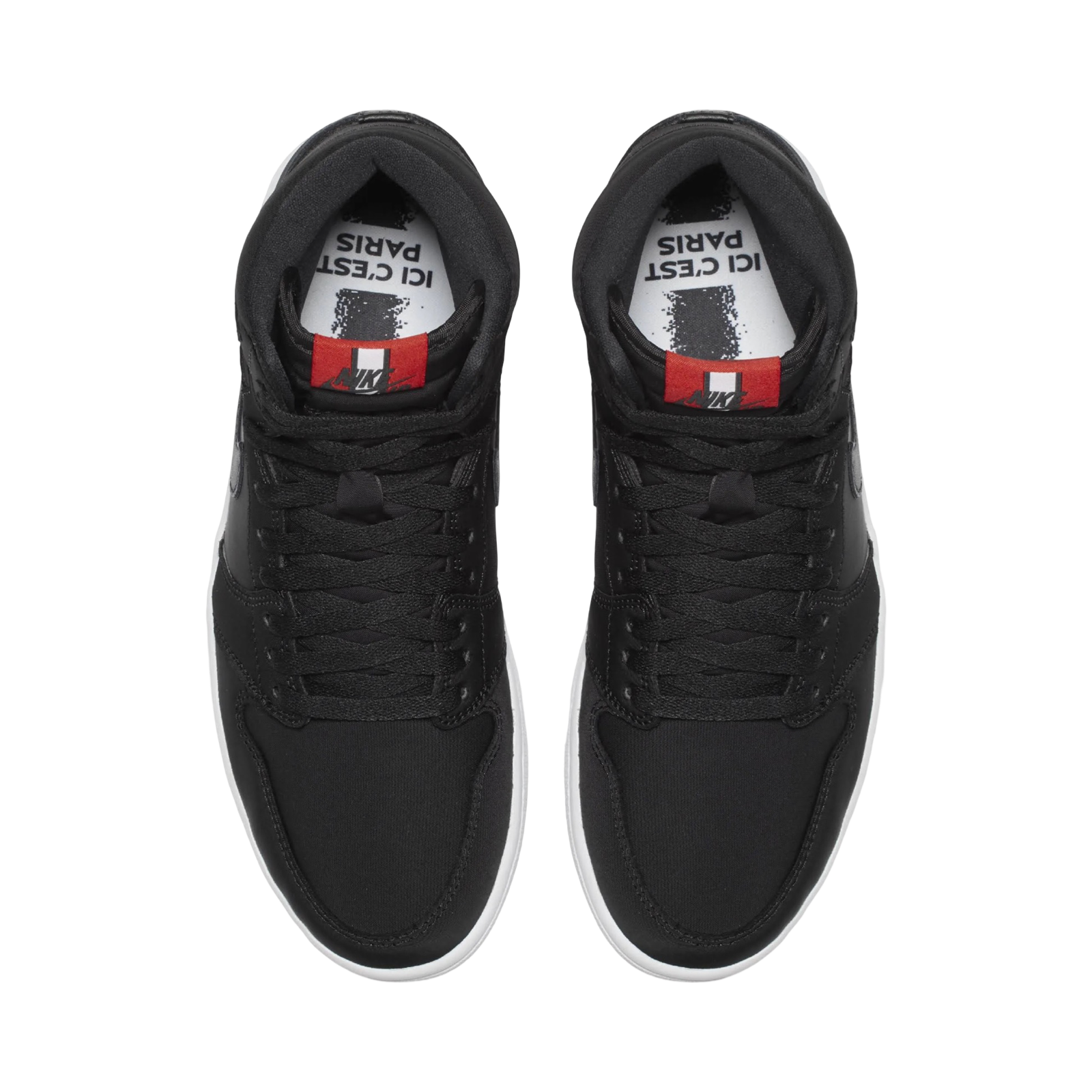 Air Jordan 1 Retro High OG PSG Black White Red Basketball Shoes - Men's Sneakers for Streetwear & Sports Fashion