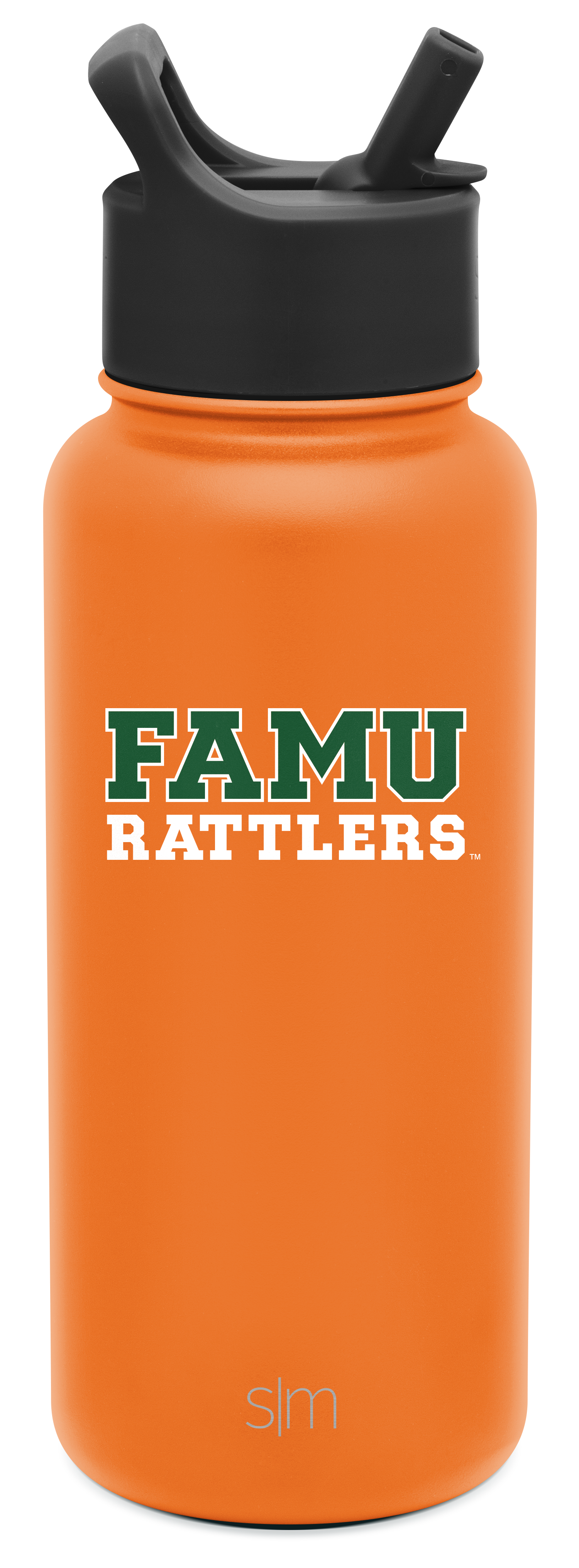 Collegiate Summit Insulated Water Bottle with Straw Lid - Leakproof & BPA-Free for School, Gym & Outdoor Activities
