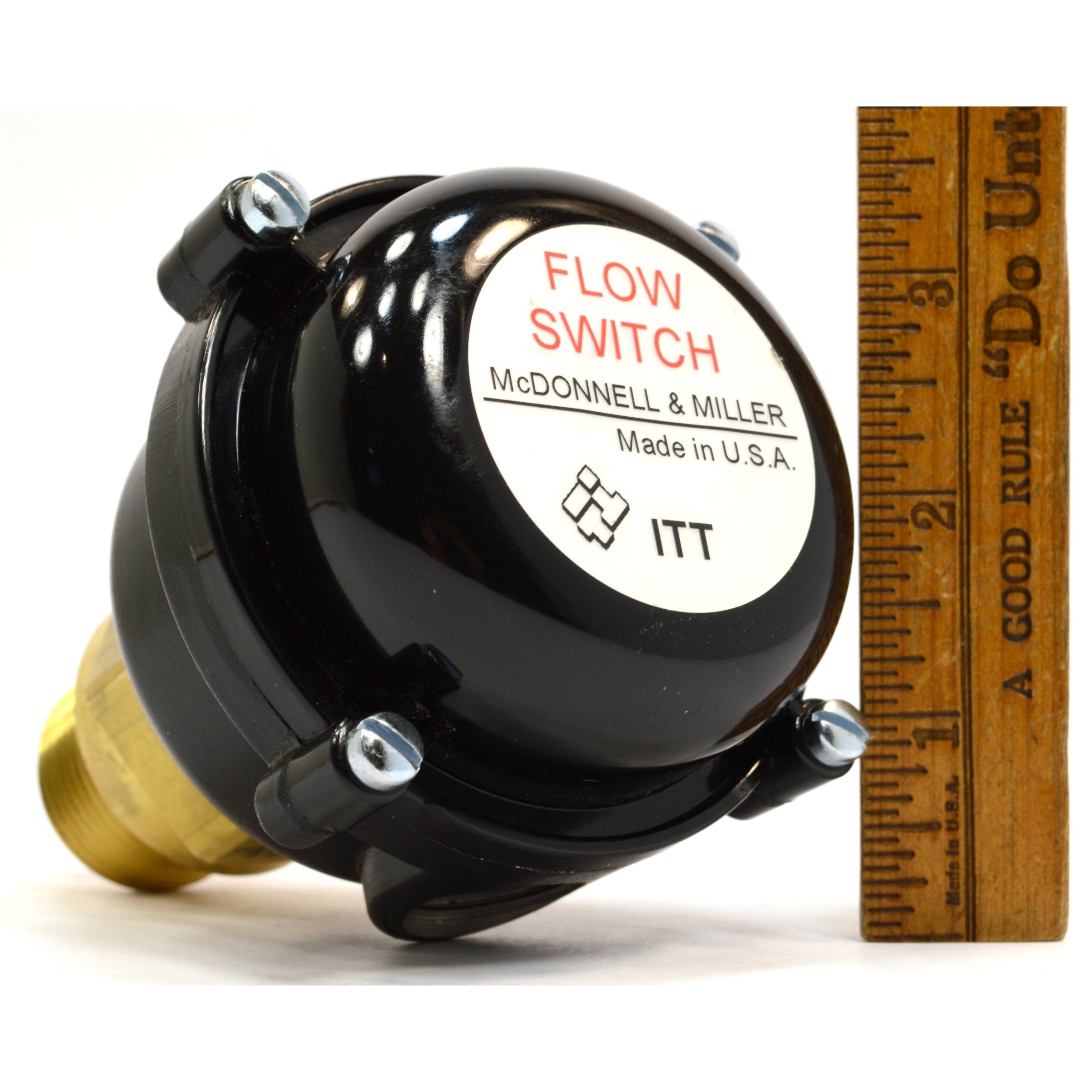 New McDONNELL & MILLER FS8 General Purpose Flow Switch - Industrial Liquid Control for HVAC, Plumbing & Water Treatment Systems