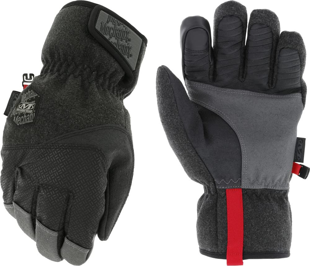 Mechanix Wear ColdWork WindShell Winter Work Gloves - Windproof & PrimaLoft Insulated Touchscreen Gloves for Men - XX-Large Black - Ideal for Construction, Outdoor Work & Winter Activities in Moderate Cold Weather