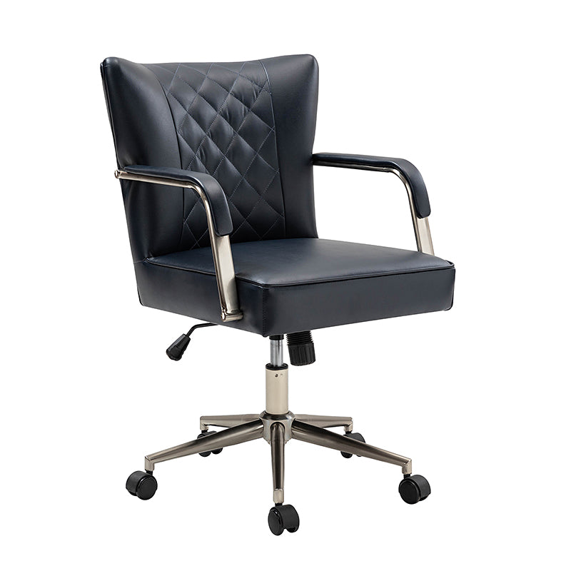 Egmont Waterproof 360 Degree Swivel Office Task Chair - Ergonomic Desk Chair for Home & Office Workspace, Gaming, and Study