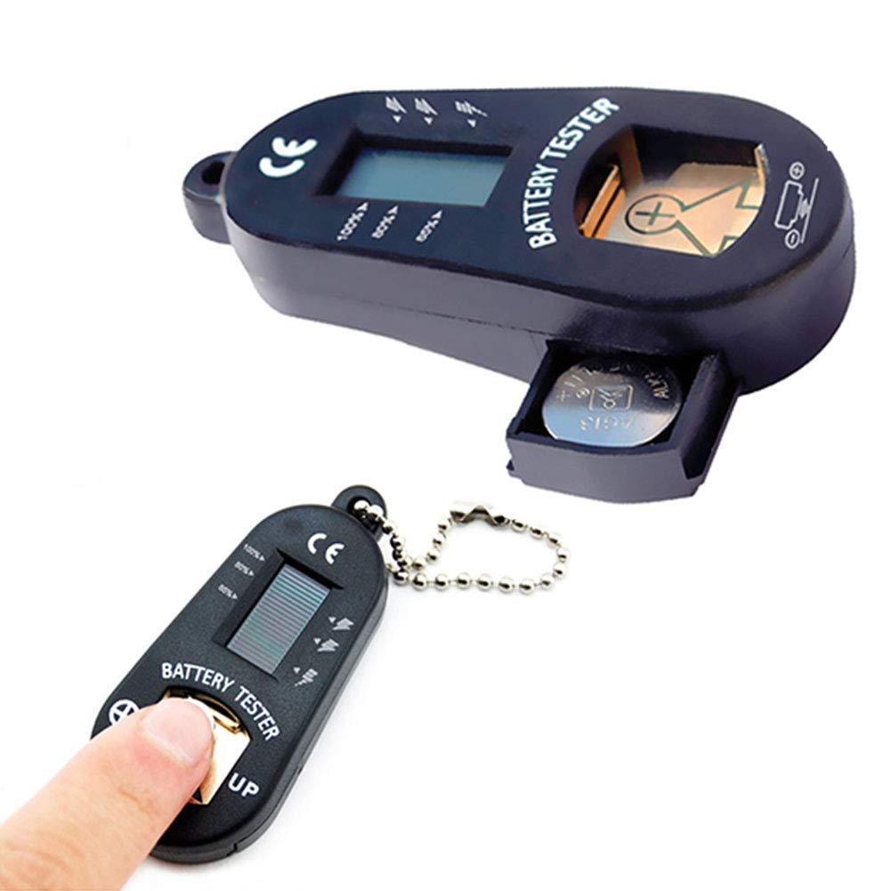 Portable Hearing Aid Battery Tester with LCD Screen - Digital Battery Checker for Hearing Aid Devices - Perfect for Travel, Home, and Medical Use