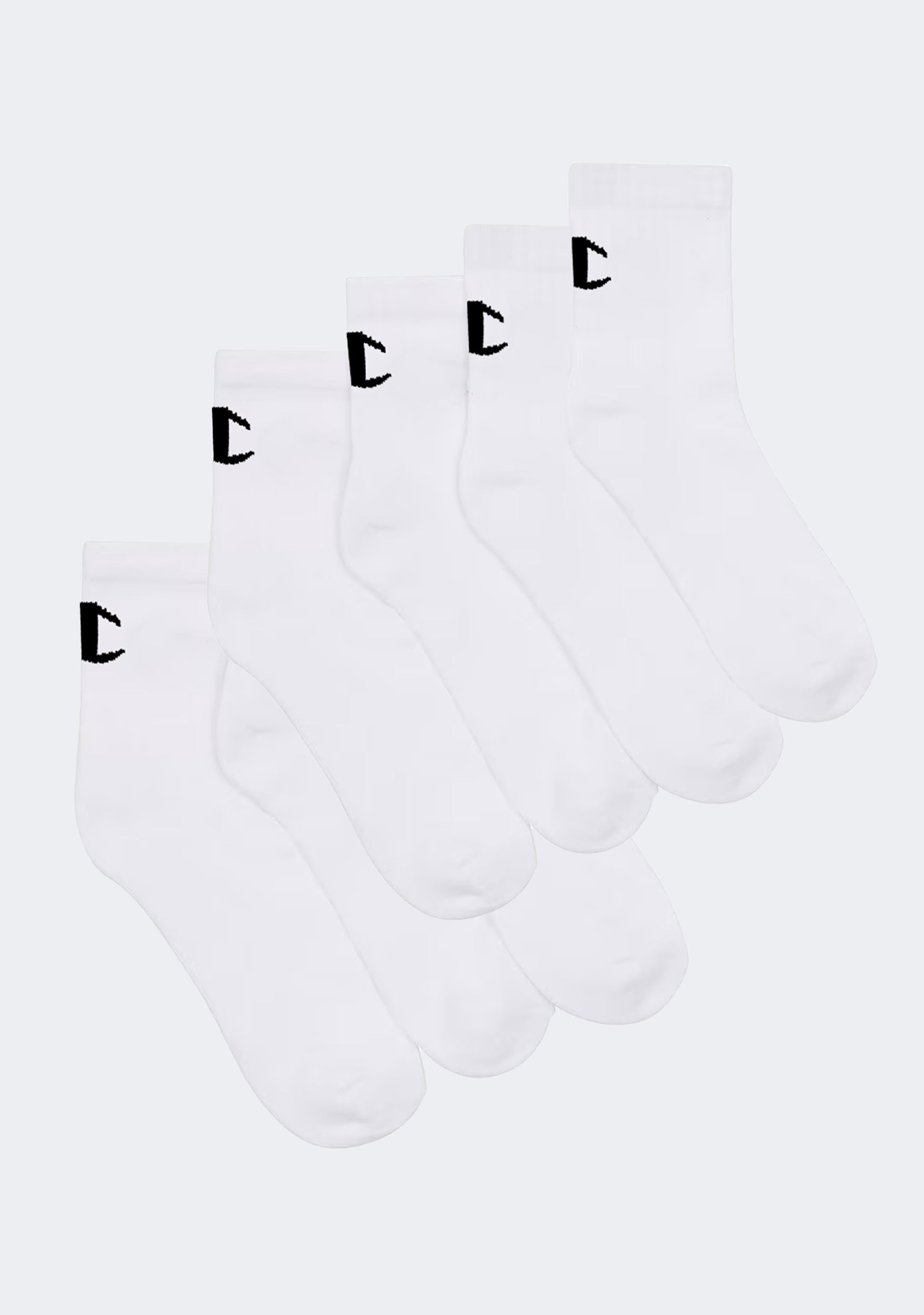 Champion Kids' Quarter Crew Socks 7-Pack - Soft Cotton Athletic Socks for Boys & Girls - Perfect for School, Sports & Everyday Wear