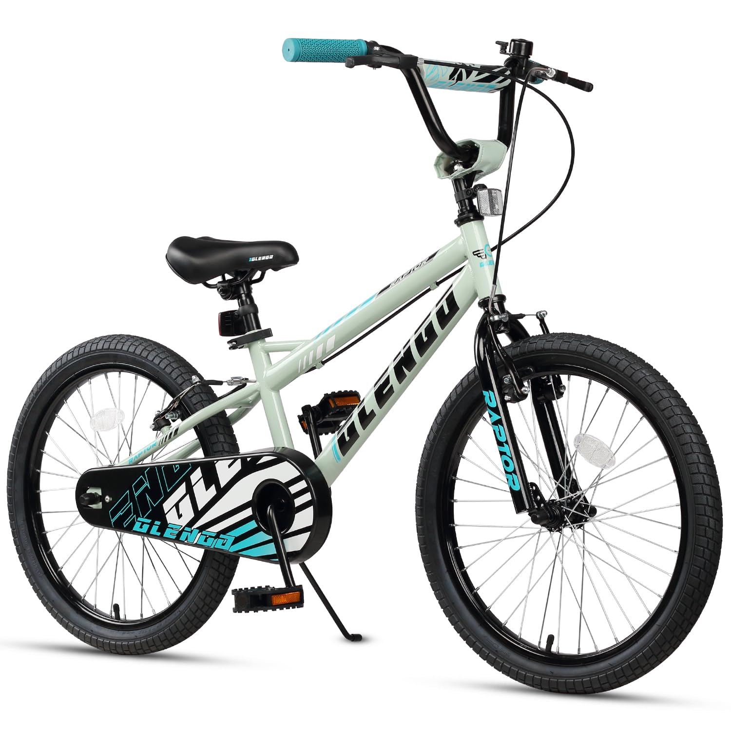 16-20 Inch BMX Style Kids Bike for Boys & Girls Ages 4+, Adjustable Handlebar & Sponge Seat Cover - Multiple Colors | Perfect for Neighborhood Rides, Park Adventures & Learning to Cycle