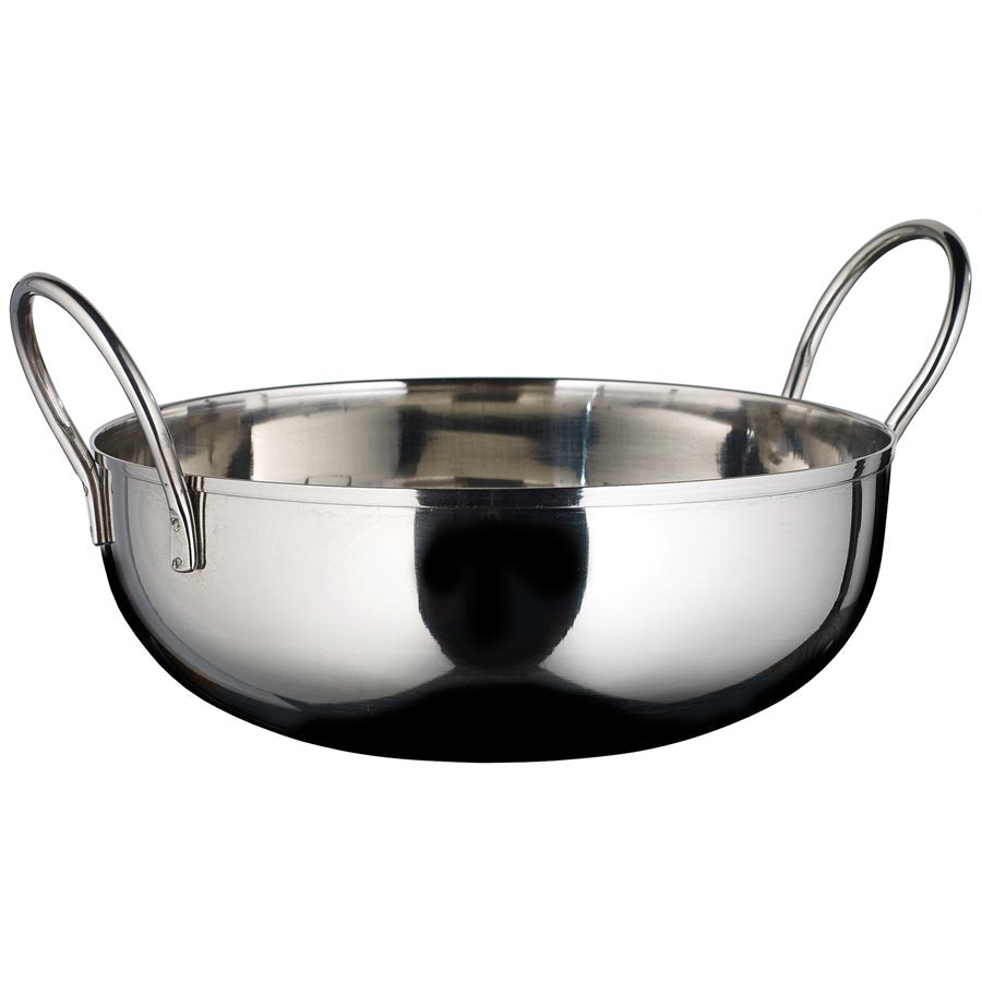 Winco 7-Quart Stainless Steel Kady Bowl with Welded Handles - Perfect for Commercial Kitchens, Restaurants & Food Prep