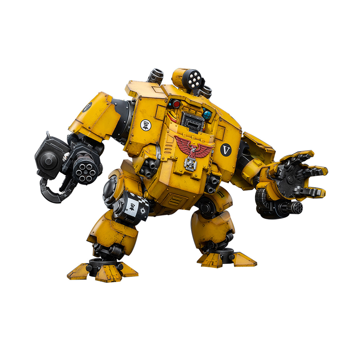 Imperial Fists Redemptor Dreadnought Warhammer 40K Model Kit - Highly Detailed Tabletop Miniature for Warhammer 40,000 Gaming and Collecting