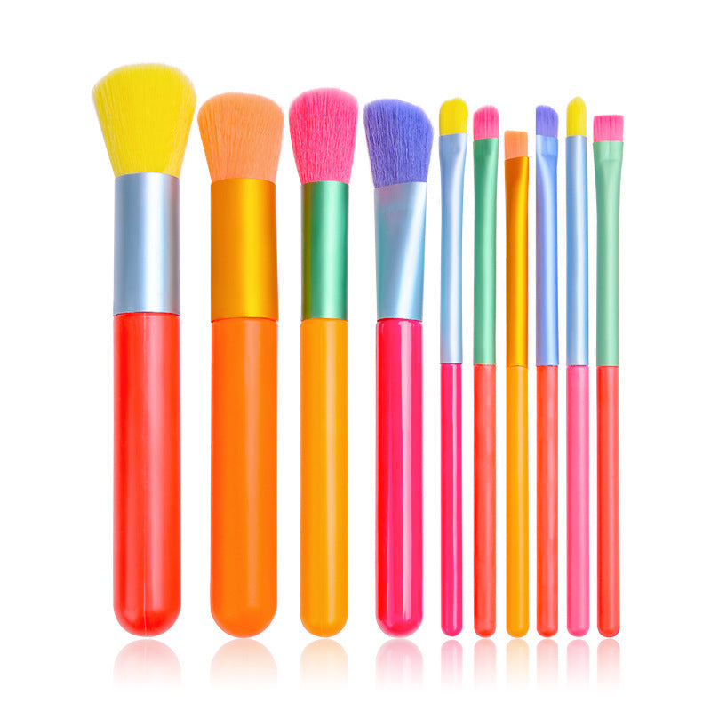 Professional Makeup Brush Set - 12 Piece Portable Foundation, Eyeshadow, Blending Brushes for Flawless Makeup Application | Perfect for Travel & Everyday Use