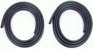 Chevy GMC 1973-1991 Door Weatherstrip Seal Kit - 2 Piece Set for Left & Right Hand Doors | Weatherproofing & Noise Reduction for Classic Trucks
