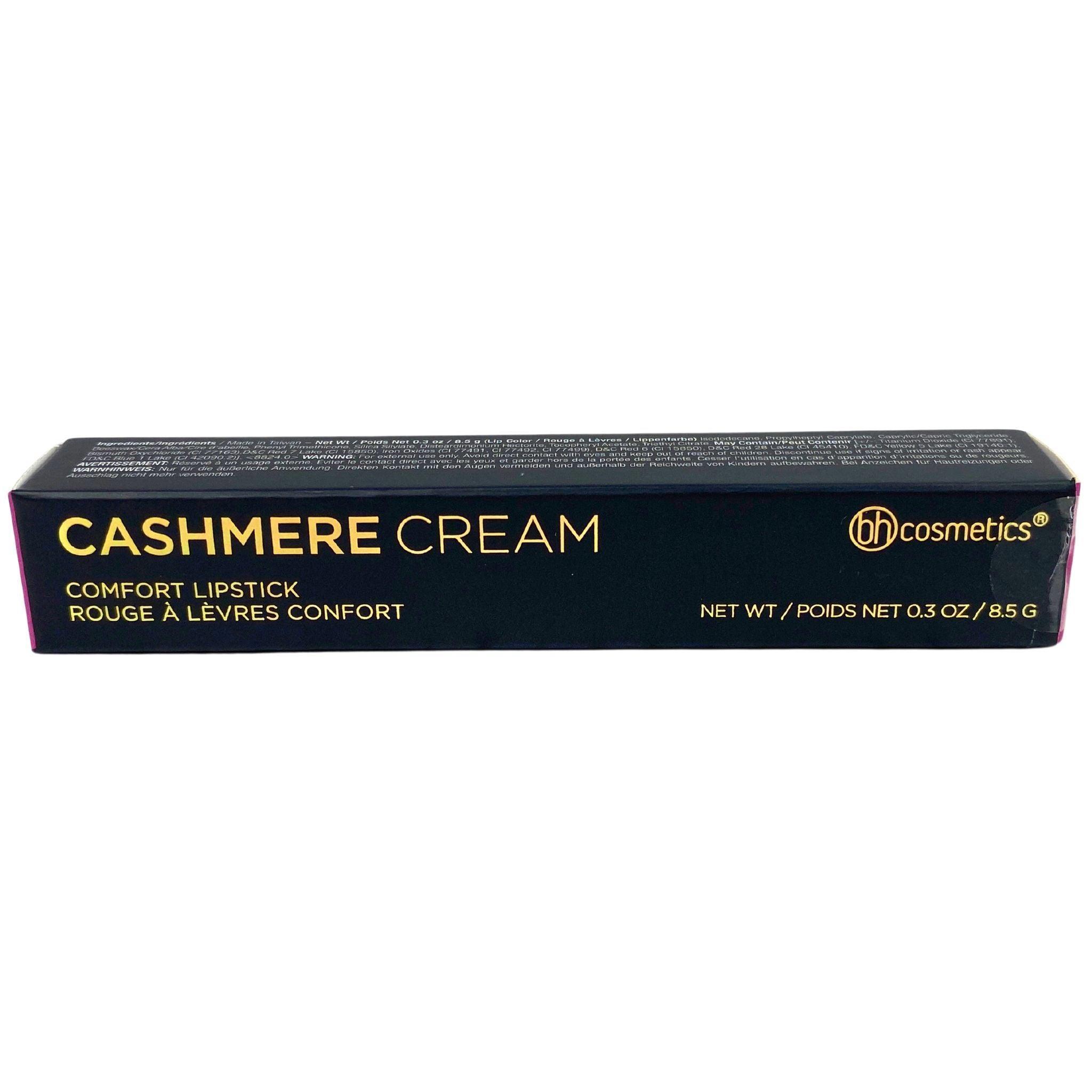 BH Cosmetics Cashmere Cream Comfort Lipstick - 40 Pcs Lot (0.3OZ Each) - Ultra Moisturizing Matte Finish - Perfect for Daily Wear, Parties & Special Occasions