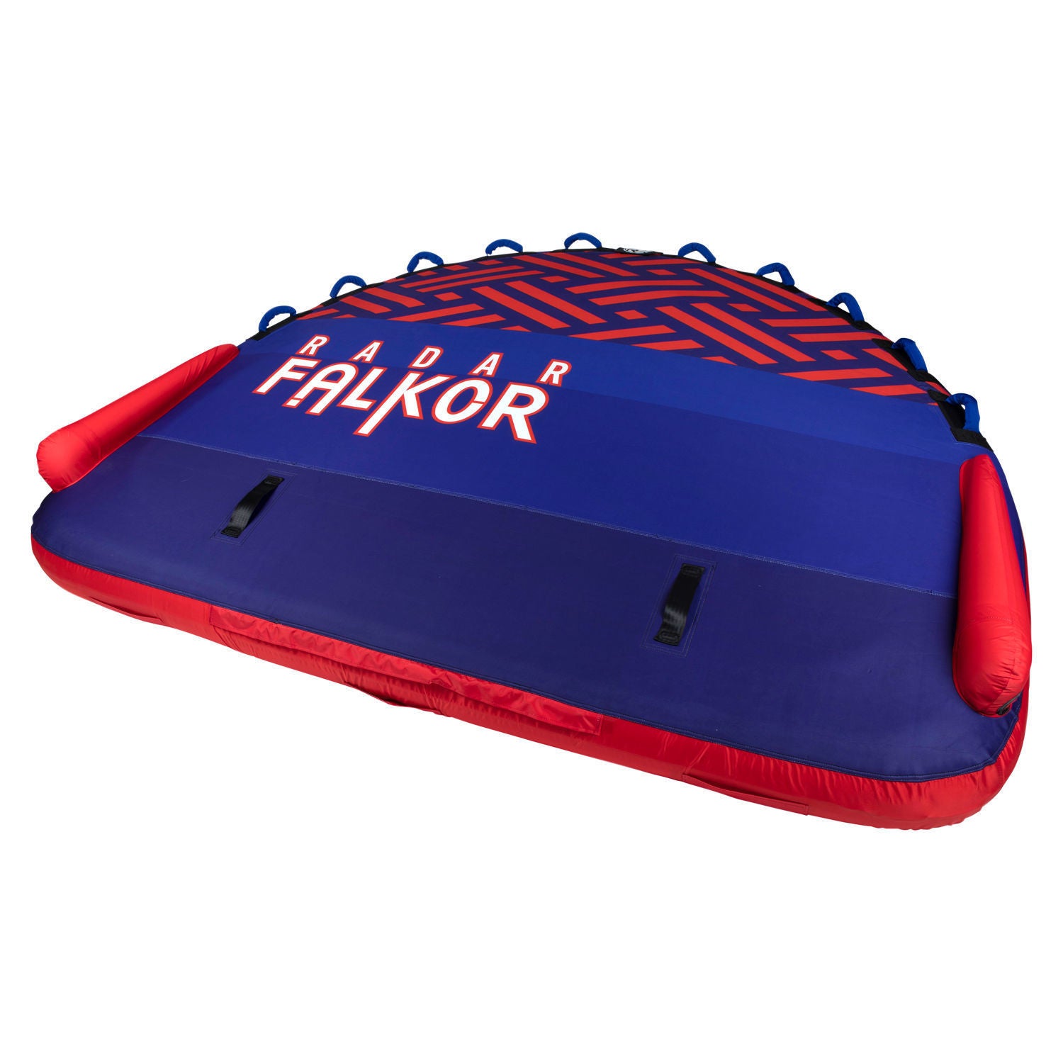 Radar Falkor Marshmallow Top Towable Tube - 4 Person Inflatable Water Tube for Boating, Lake & Beach Fun - Perfect for Family Rafting and Summer Water Activities