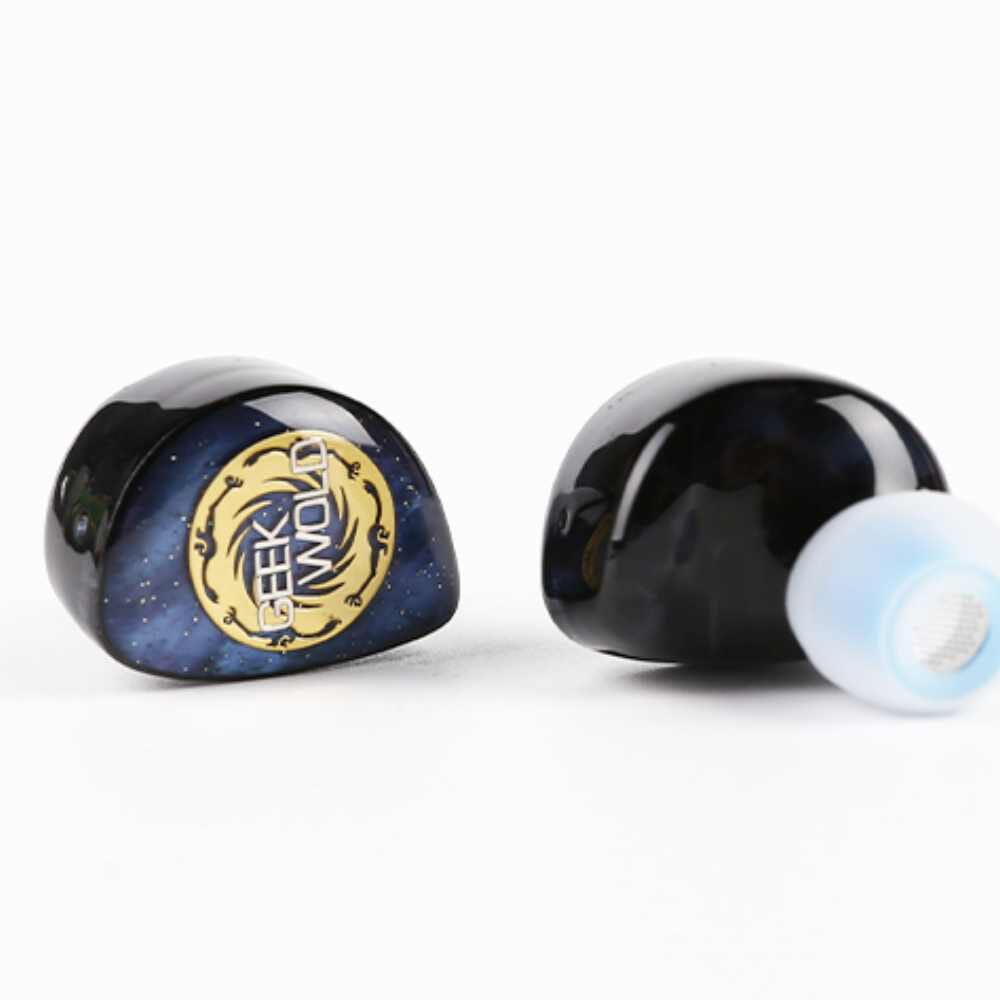 Geek Word GK300 Hybrid Driver In-Ear Earphones - 1DD + 8BA + 1 Planar + 2EST for Audiophiles | Perfect for Gaming, Music Production & Travel