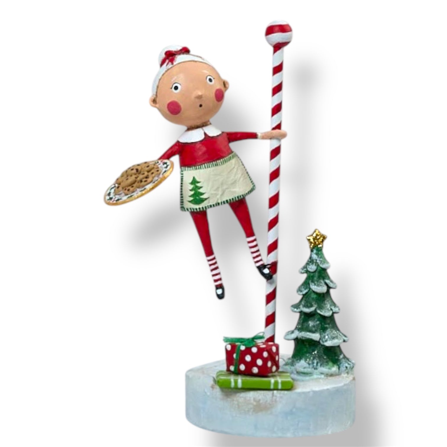 Lori Mitchell Baking Spirits Bright Christmas Figurine - New 2025 Holiday Collectible for Home Decor, Gift Giving & Christmas Tree Ornament