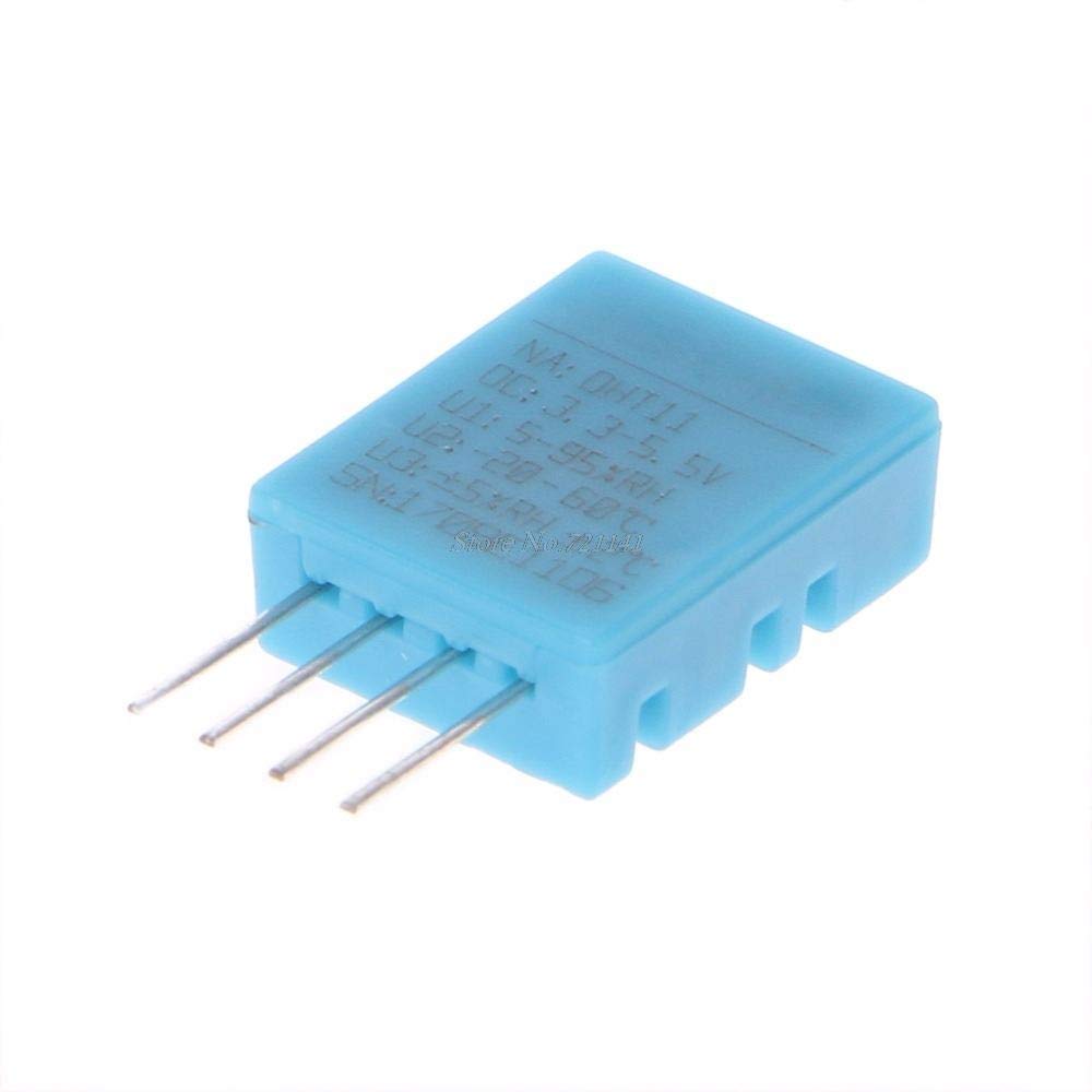 DHT11 Digital Temperature and Humidity Sensor Module - High Accuracy Hygrometer Thermometer for Arduino, Raspberry Pi, IoT Projects - Perfect for Home Automation, Weather Stations & Greenhouses