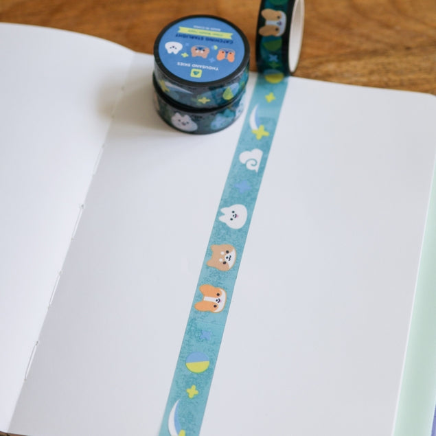 Premium PET Tape for Crafts, Scrapbooking & DIY Projects - Strong Adhesive, Clear & Durable - Perfect for Gift Wrapping, Photo Albums & Home Decor