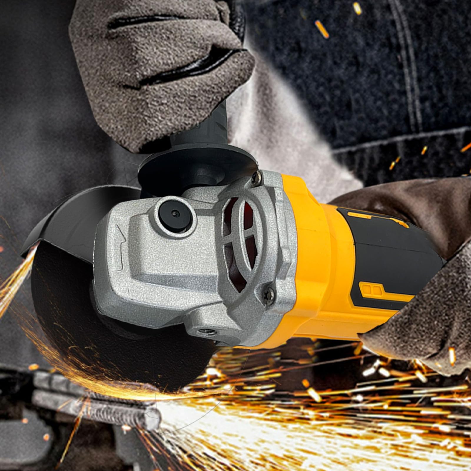DEWALT 20V Battery Angle Grinder - 11000 RPM Brushless Motor, 3 Speed Settings, 4-1/2