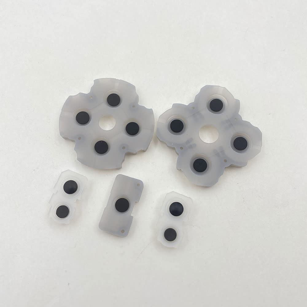 Premium Silicone Rubber Conductive Button Pads for PS5 Controller Replacement - Durable Gaming Accessories for Enhanced Gameplay Experience