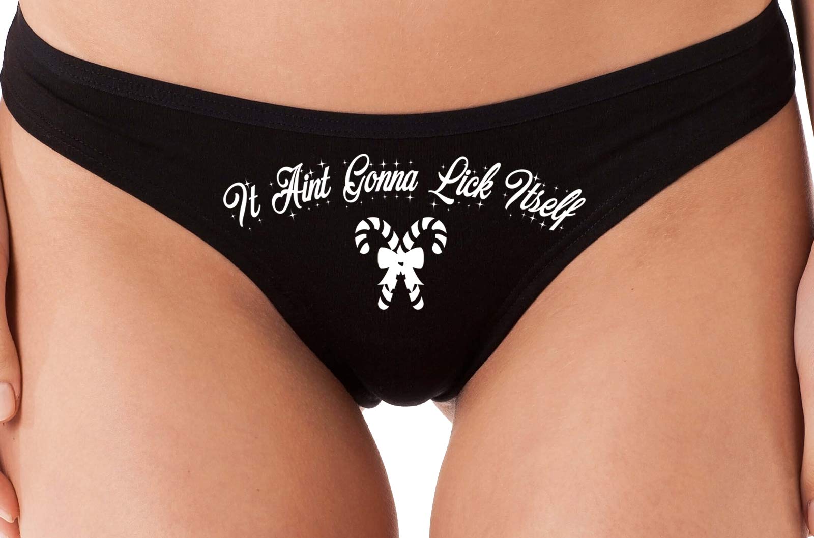 Sexy Christmas Thong Panties - Fun Holiday Lingerie for Women - Perfect for Naughty Gifts & Festive Intimate Moments