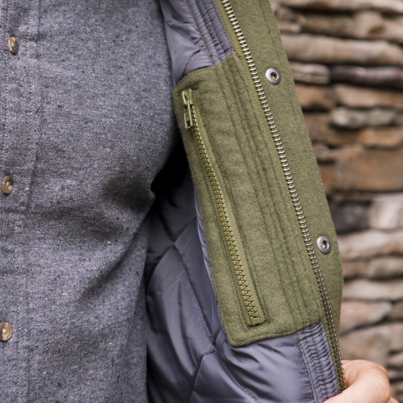 Premium Dover Wool Jacket for Men & Women - Warm Winter Coat with Stylish Design - Perfect for Outdoor Activities, Hiking & Cold Weather Fashion