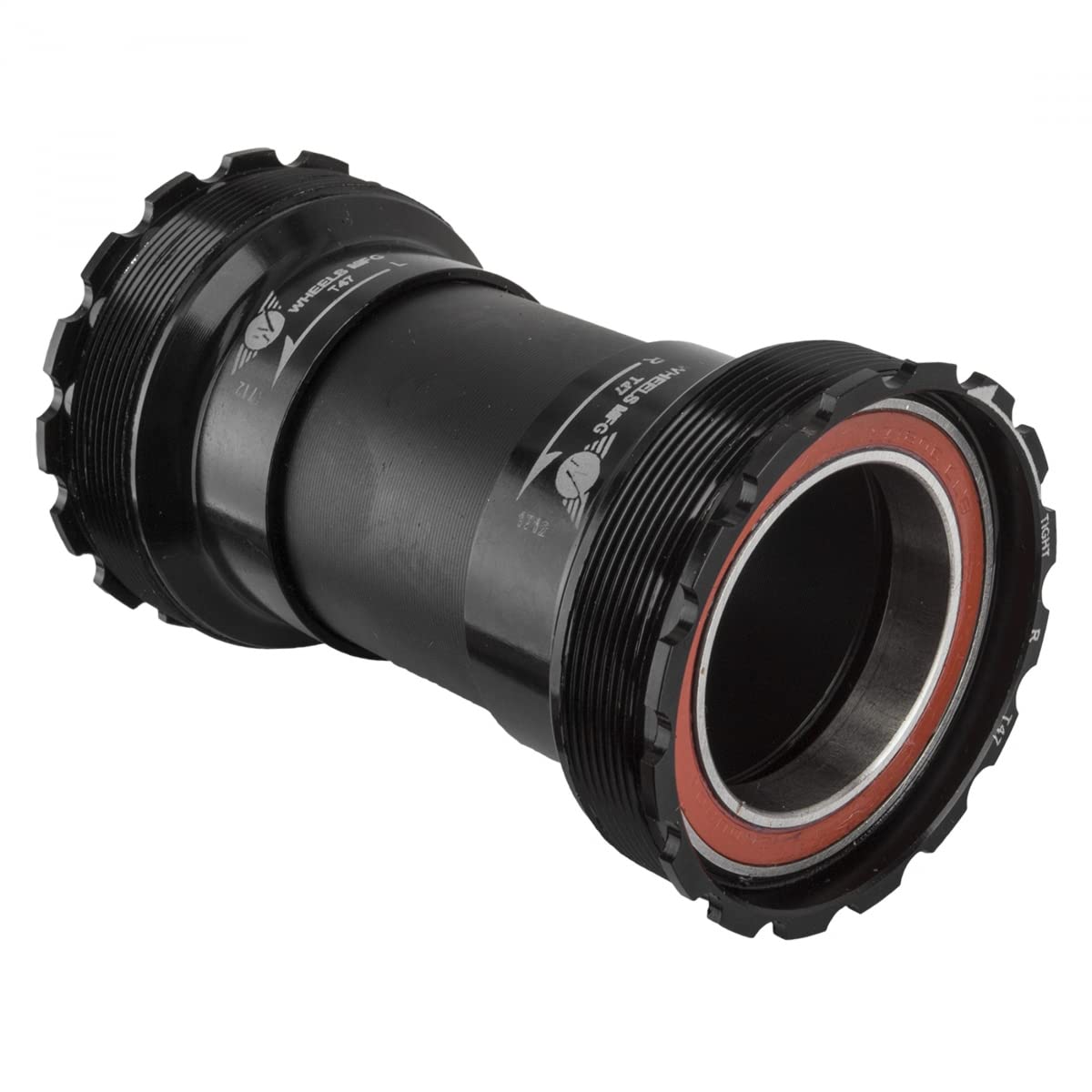 Wheels Mfg T47 Threaded Bottom Bracket - High Performance Bicycle Crankset Bearing for Road & Mountain Bikes - Perfect for Bike Upgrades & Repairs