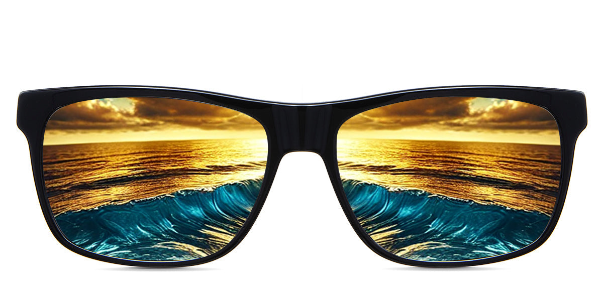 Wallis Men's Prescription Sunglasses - UV Protection Polarized Lenses for Driving, Fishing & Outdoor Activities