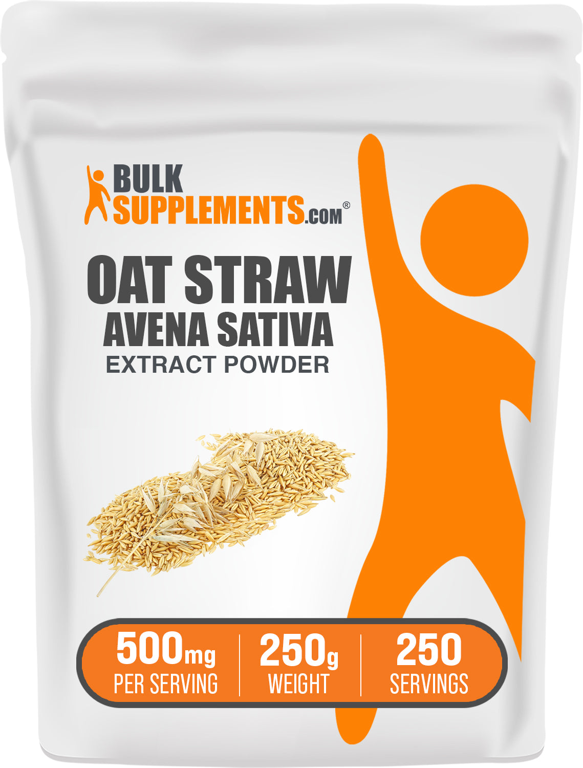 Organic Oat Straw Extract Powder - 100% Pure & Natural Avena Sativa Supplement for Stress Relief & Cognitive Support - Perfect for Smoothies, Teas, and Wellness Drinks