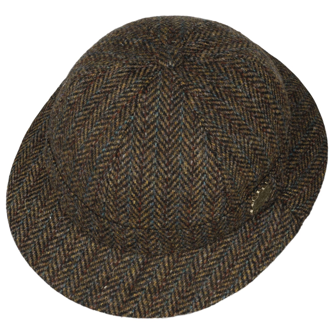 Stetson Deerstalker Hat - Premium Harris Tweed Wool Hunting Cap for Men | Outdoor Adventure, Winter Fashion & Sherlock Holmes Style