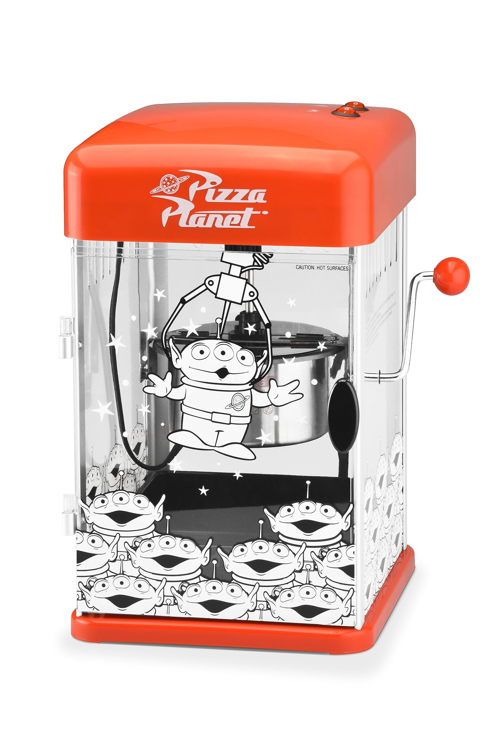 Disney Toy Story Electric Popcorn Maker - Retro Style Popcorn Popper Machine for Home Theater, Movie Nights & Parties - Perfect Gift for Kids & Fans