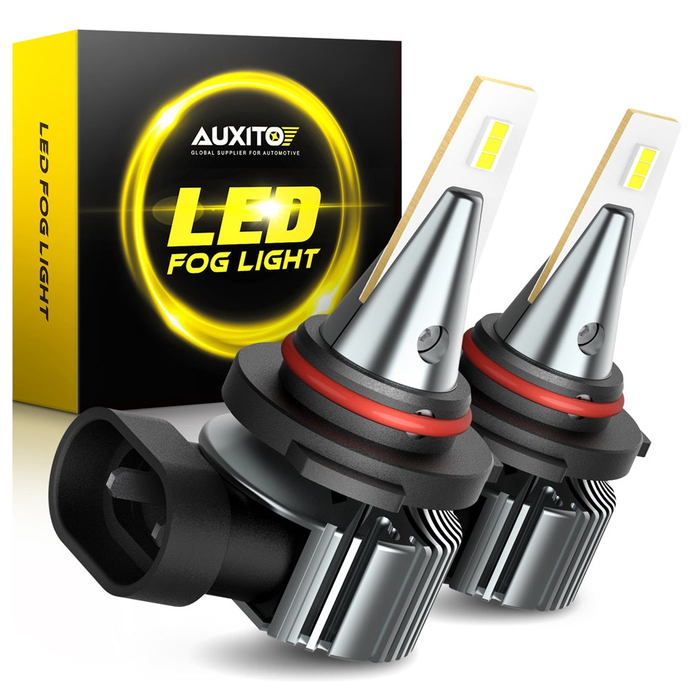 2007-2013 Toyota Tundra H10 LED Fog Light Bulbs - Super Bright 6000K White, Waterproof, Plug and Play Replacement - Perfect for Night Driving, Off-Roading, and Foggy Conditions