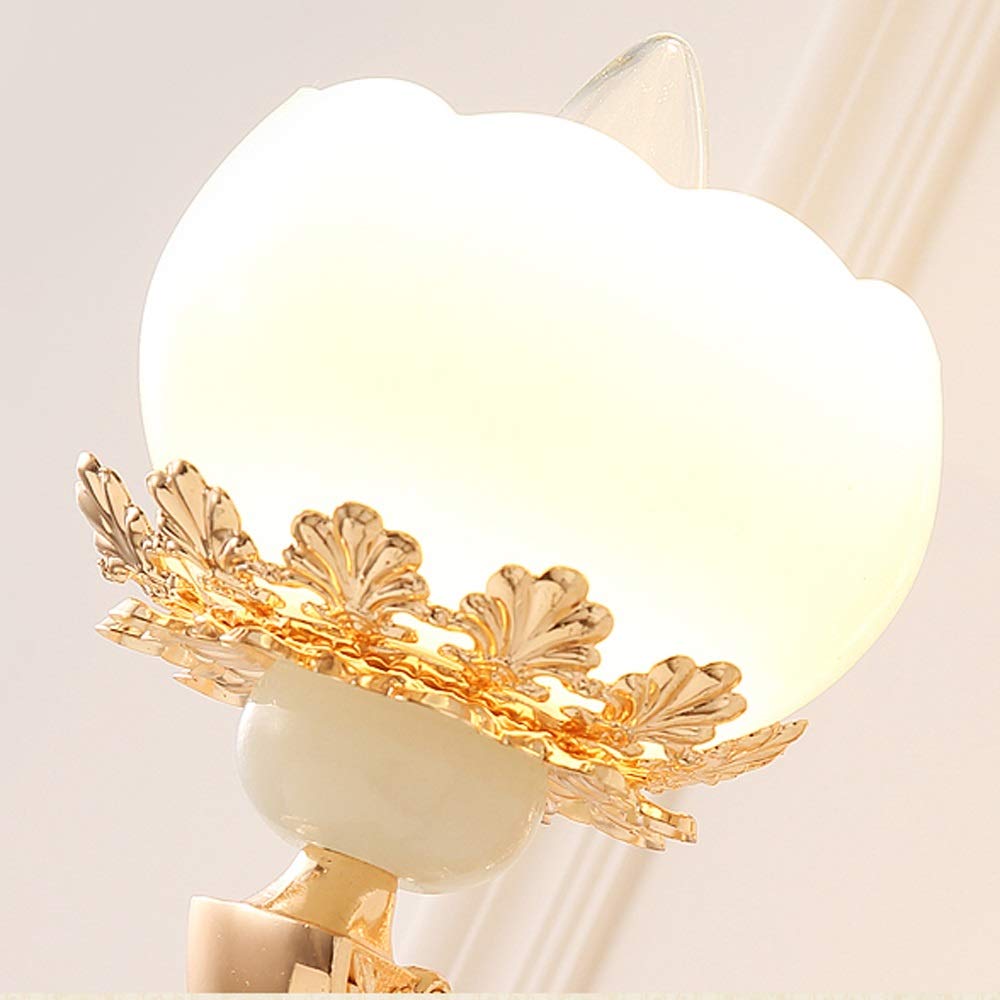 Modern LED Wall Sconce Light - Crystal Pendant Indoor Wall Lamp, Single/Double Head Options for Living Room, TV Background, Hallway & Staircase - Minimalist European Style Lighting Fixture