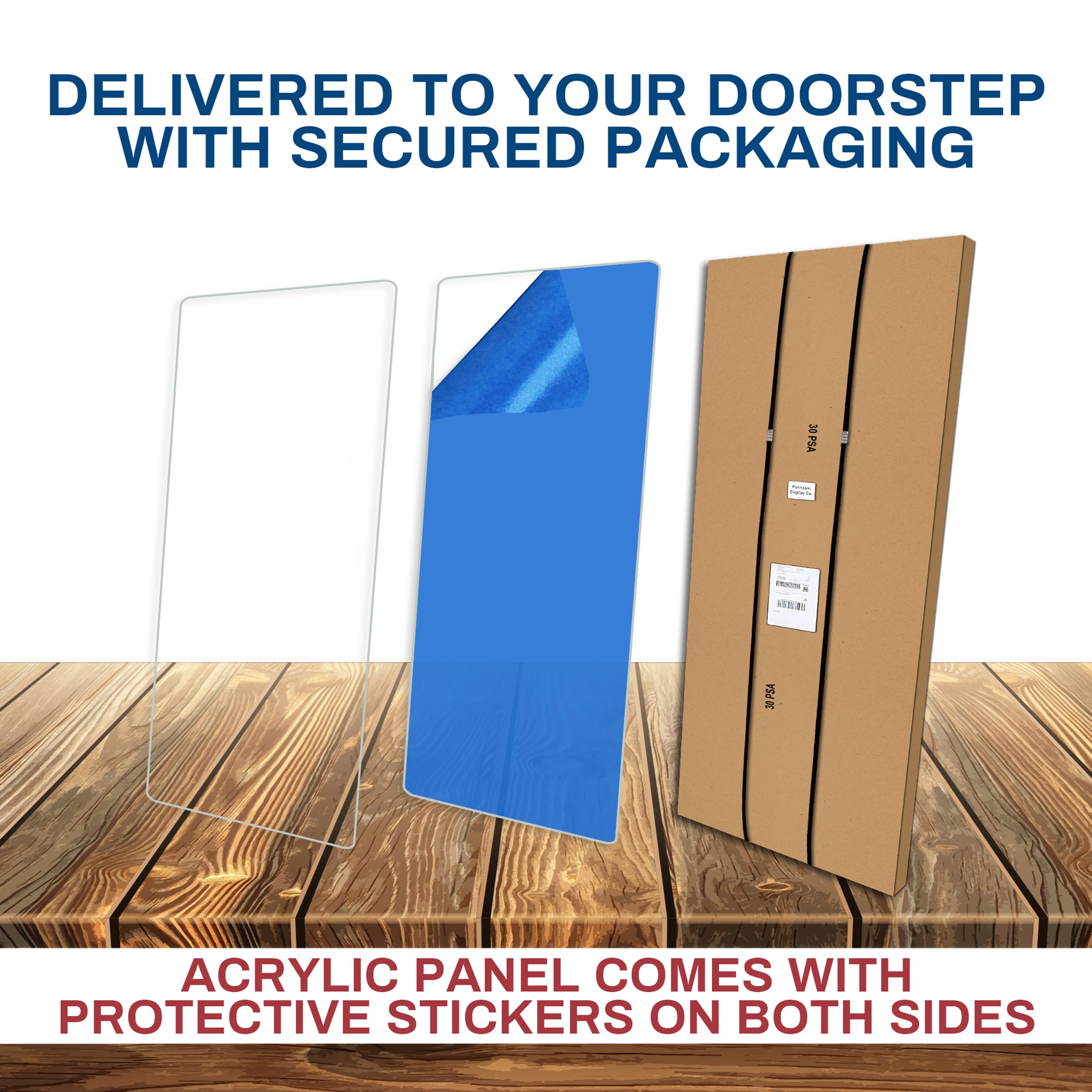 5ft Drum Shield with Bright Chrome Hinges - Clear Acrylic Drum Screen Panel for Noise Reduction | Perfect for Home Studios, Live Performances & Practice Rooms
