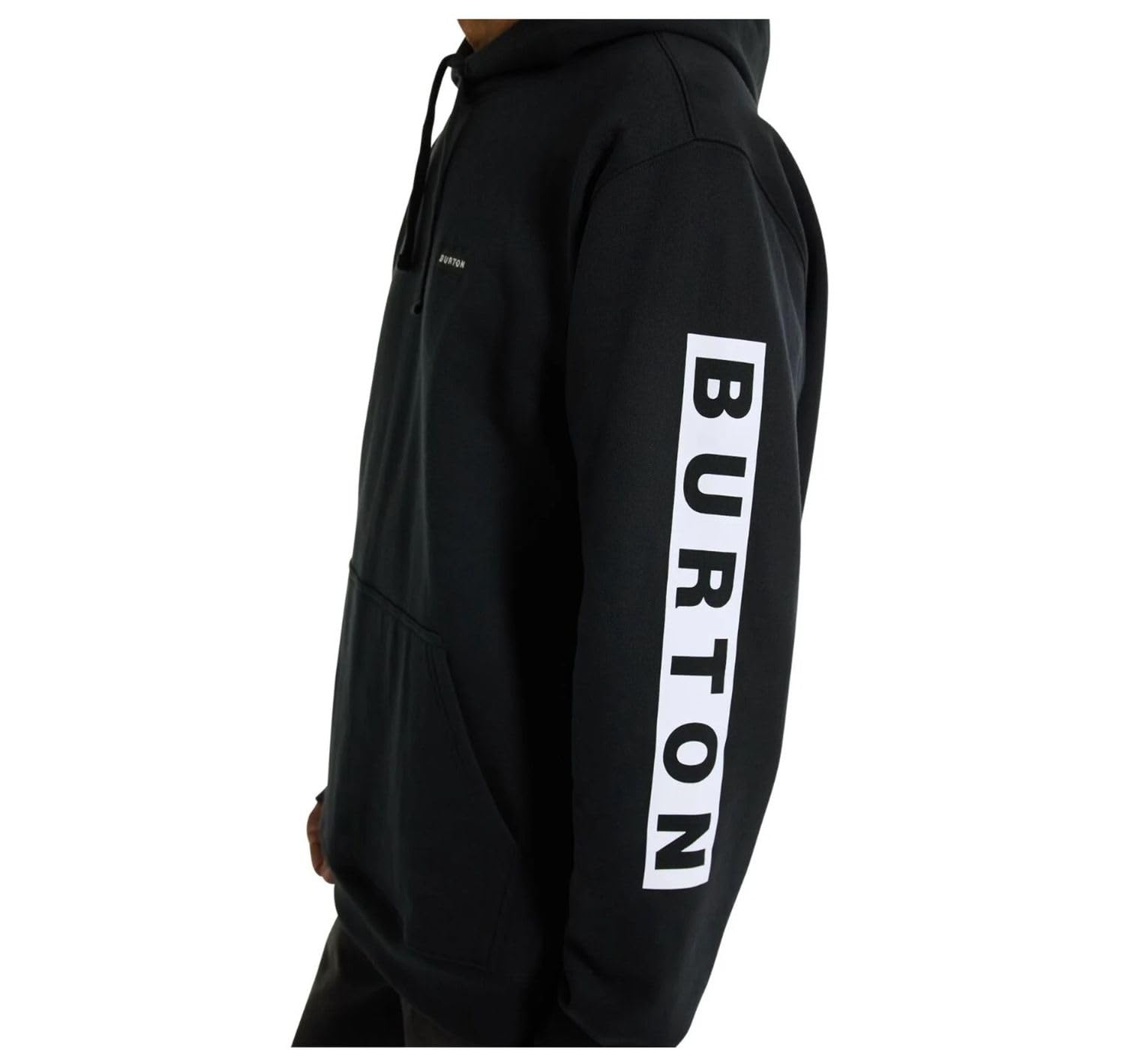 Burton Men's Vault Pullover Sweatshirt Hoodie - Soft Fleece Lined Comfortable Casual Wear for Outdoor Activities & Street Style Fashion