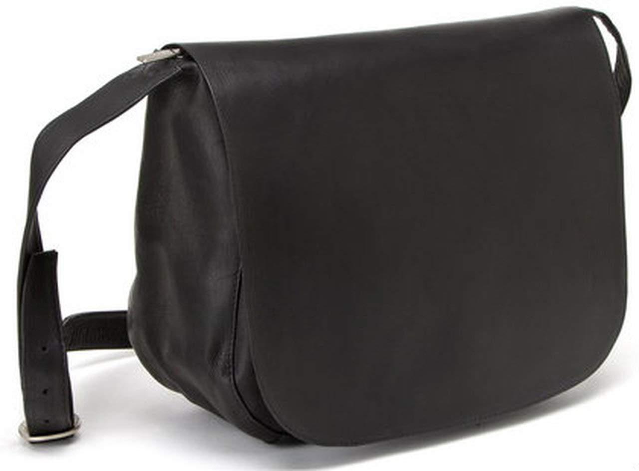 Premium Colombian Vaquetta Leather Shoulder Bag for Women - 13.5