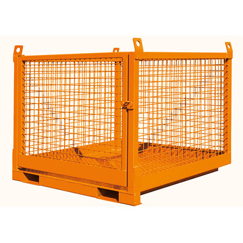 Eichinger Heavy Duty Carrying Cage for Cranes & Telehandlers - Durable Material Handling Equipment for Construction Sites & Industrial Use