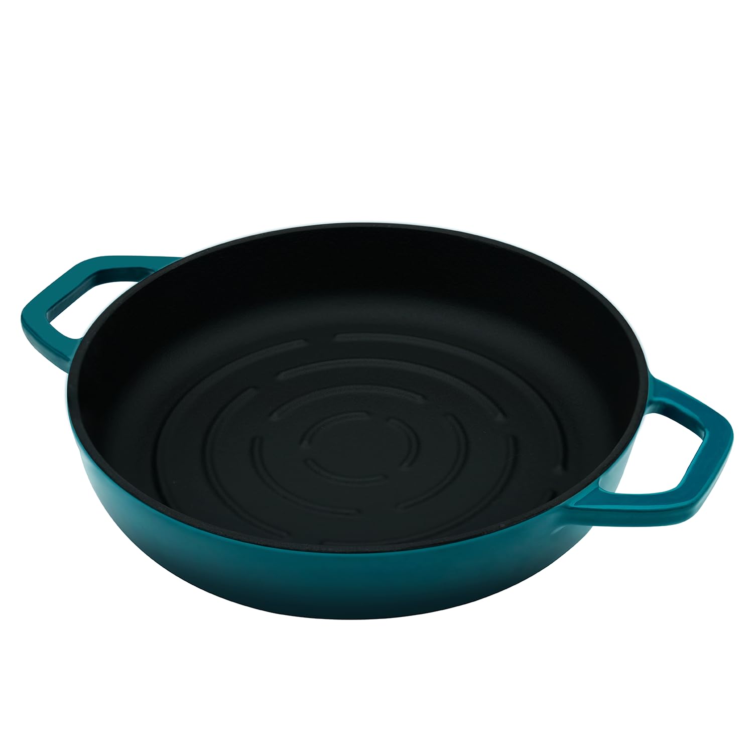 Premium Enameled Cast Iron Dutch Oven with Dome Lid - 9.8 Inch Bread Baking Pot for Sourdough, Artisan Loaves & Homemade Bread | Perfect for Camping, Outdoor Cooking & Kitchen Use