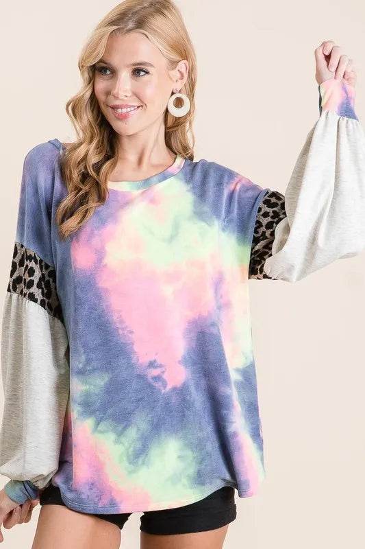 CHARCOAL TIE DYE