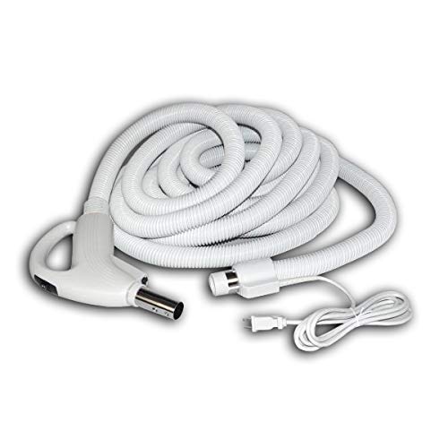 Plastiflex Valuflex Vacuum Cleaner Replacement Dual Switch 35' Hose with Pigtail - Compatible with SV130114035BCUI - Perfect for Home Cleaning, Workshop & Industrial Use
