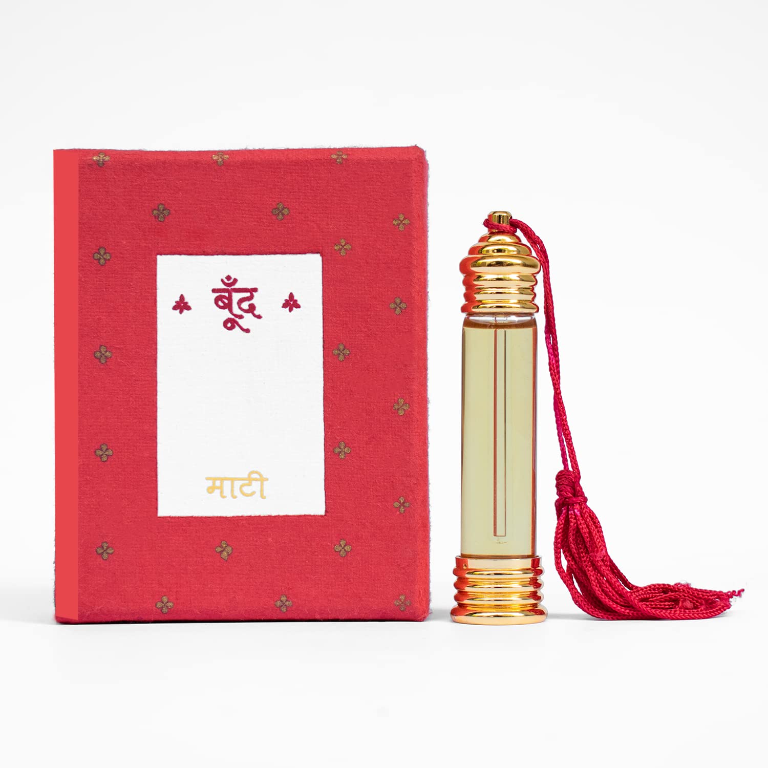 Boond Fragrances Gift Set - Maati (Petrichor) & Khusa (Vetiver) | 2-Pack Natural Organic Perfume (12ml Each) | Unisex Earthy Scent | GI Certified | Perfect for Daily Wear, Gifting & Aromatherapy