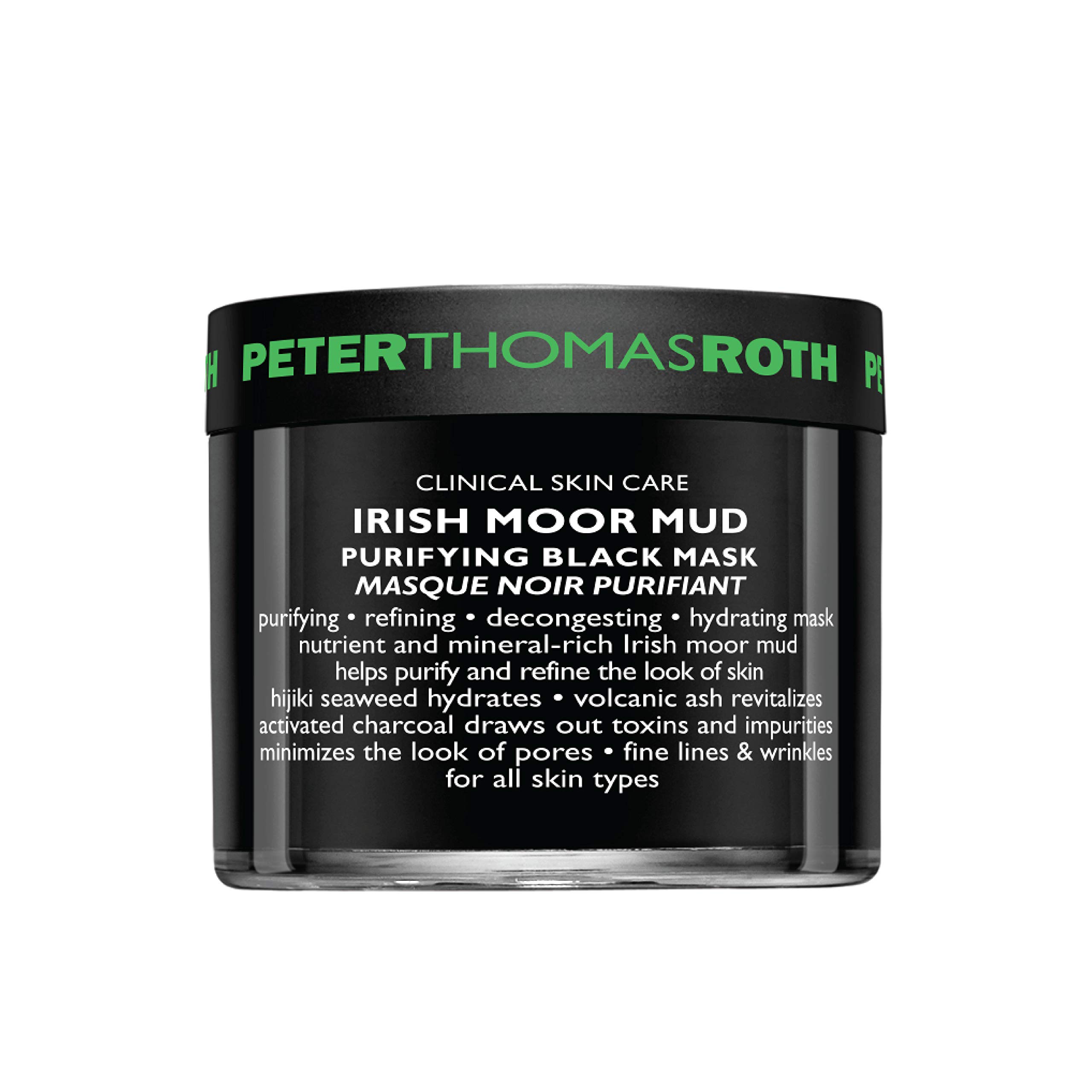 Peter Thomas Roth Irish Moor Mud Mask – 50ml | Detoxifying & Hydrating Facial Treatment with Mineral-Rich Irish Moor Mud for Clean, Radiant Skin | Deep Cleansing & Brightening for All Skin Types | Perfect for Spa Night & Self-Care Routine