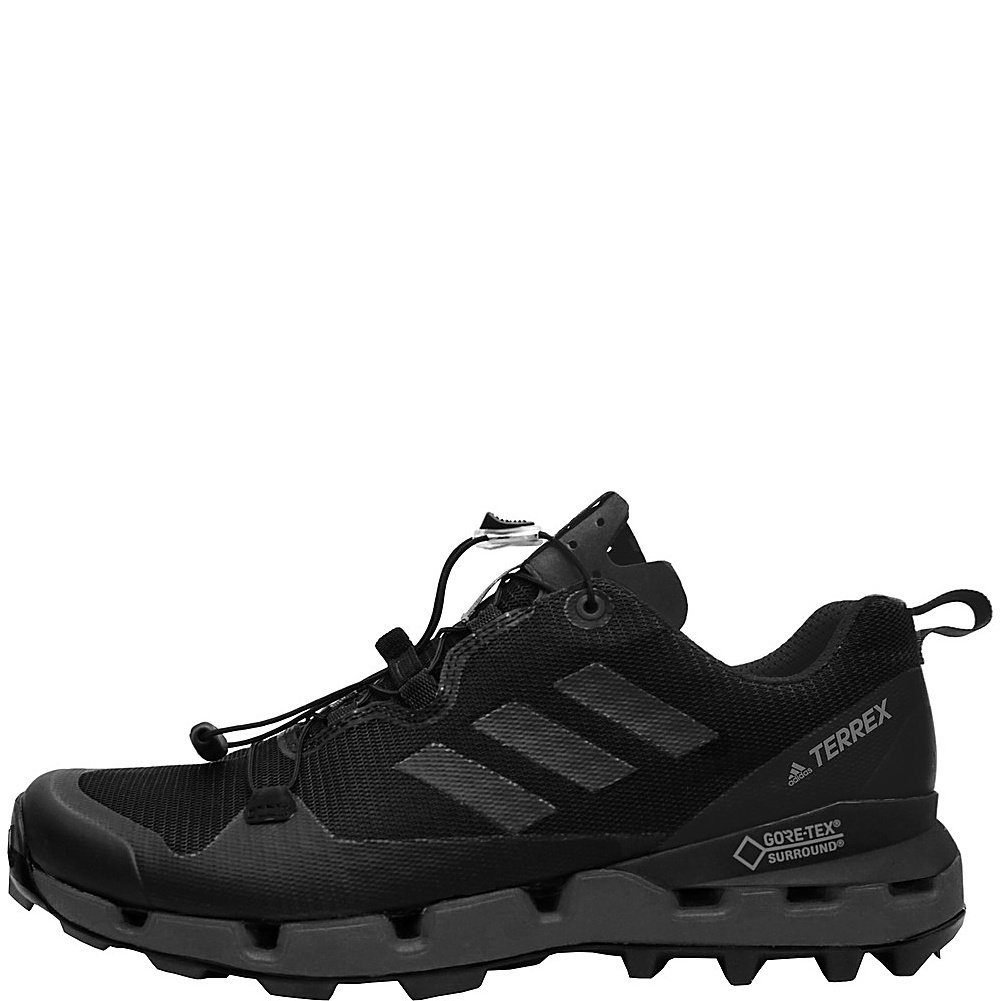 Adidas Men's Terrex Fast Mid GTX Surround Hiking Shoes - Waterproof Outdoor Boots for Trail Running & Mountain Climbing