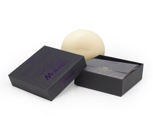 Saponificio Varesino Morado Luxury Handmade Bath Soap - Natural Vegan Bar Soap for Sensitive Skin | Perfect for Spa, Gift & Daily Shower Relaxation