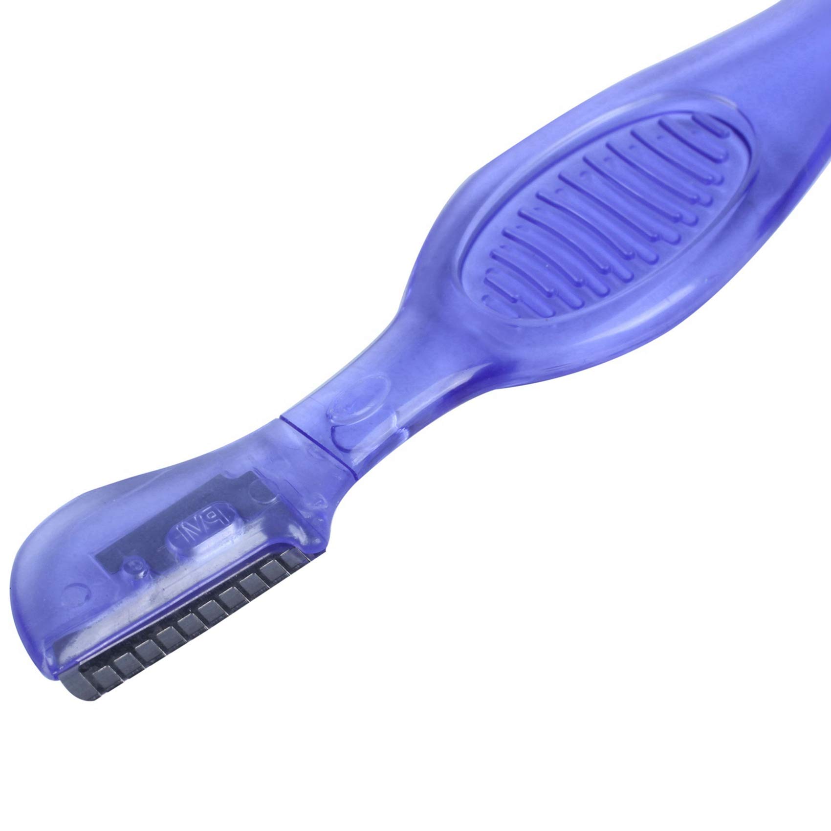 LAUDS 5-Pack Mini Eyebrow Trimmer Set - Safe & Precise Hair Shaving Razors for Eyebrows, Face & Body - Compatible with X3/X5 Sonic Electric Toothbrush - Perfect for Travel, Home & Salon Use