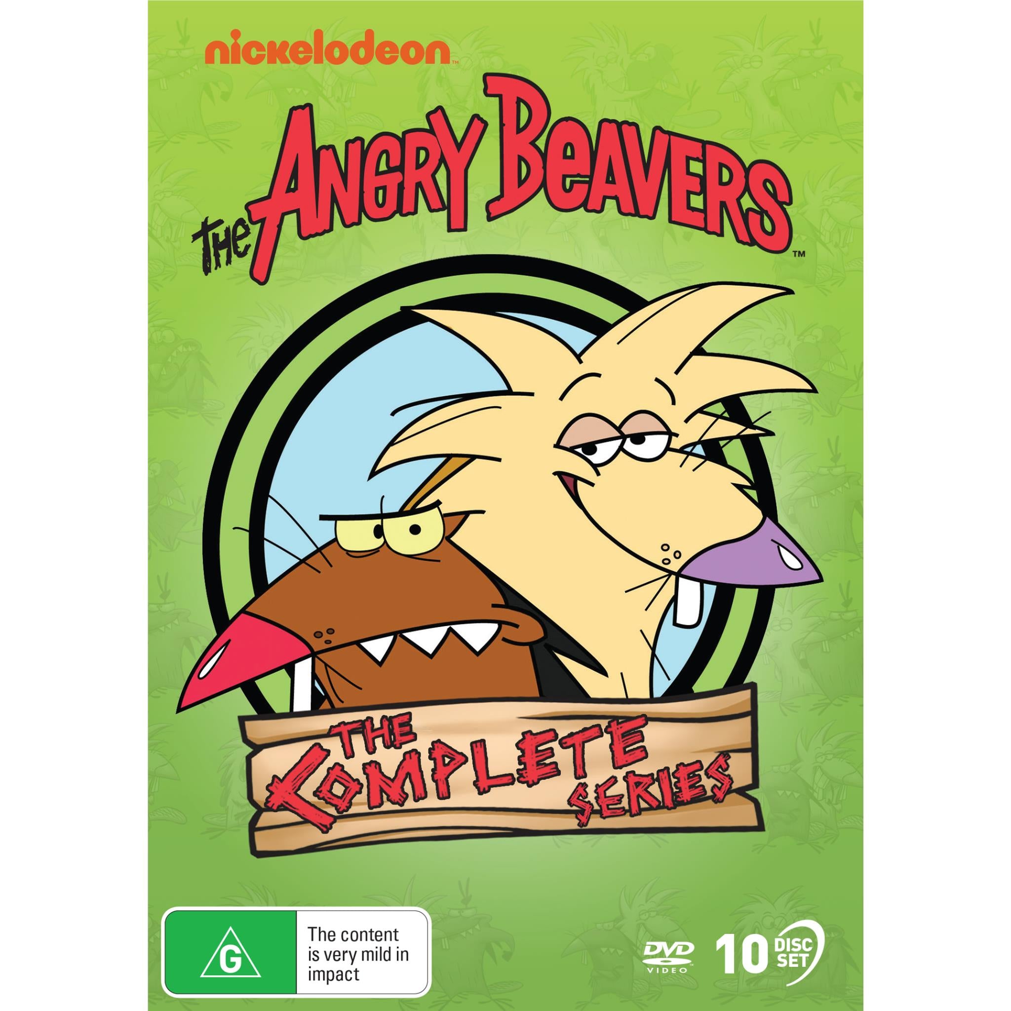 Angry Beavers Complete Series DVD - Classic Animated Comedy Show for Kids & Adults | Perfect for Family Movie Nights & Nostalgic 90s Cartoon Fans