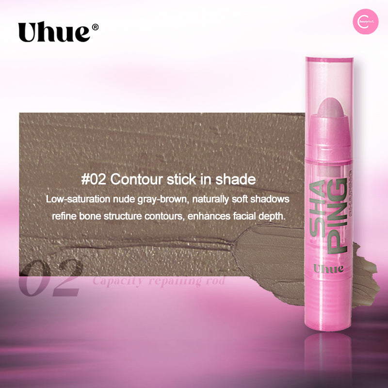 UHUE Light & Shadow Sculpting Cream - Professional Contouring Makeup for Defined Cheekbones & Jawline | Perfect for Night Out & Photoshoots
