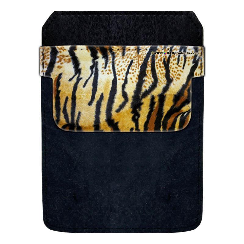 DekoPokit™ Tiger Print Bottle Opener & Back Pocket Protector - Compact Keychain Accessory for Outdoor Adventures, Camping, and Parties