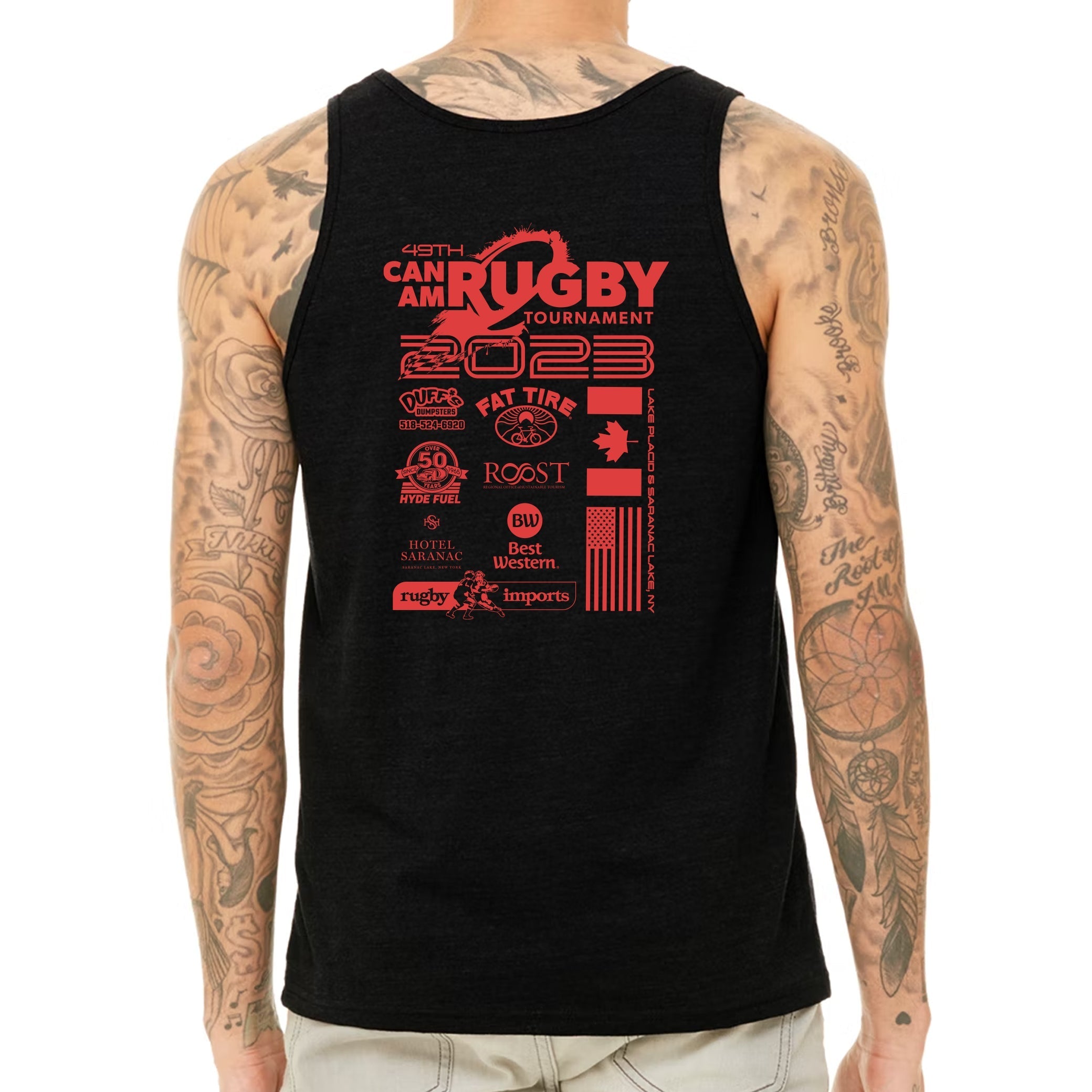 2023 Can Am Unisex Tank Top - Small Size Only | Comfortable & Stylish for Casual Wear, Outdoor Activities & Motorcycle Riding