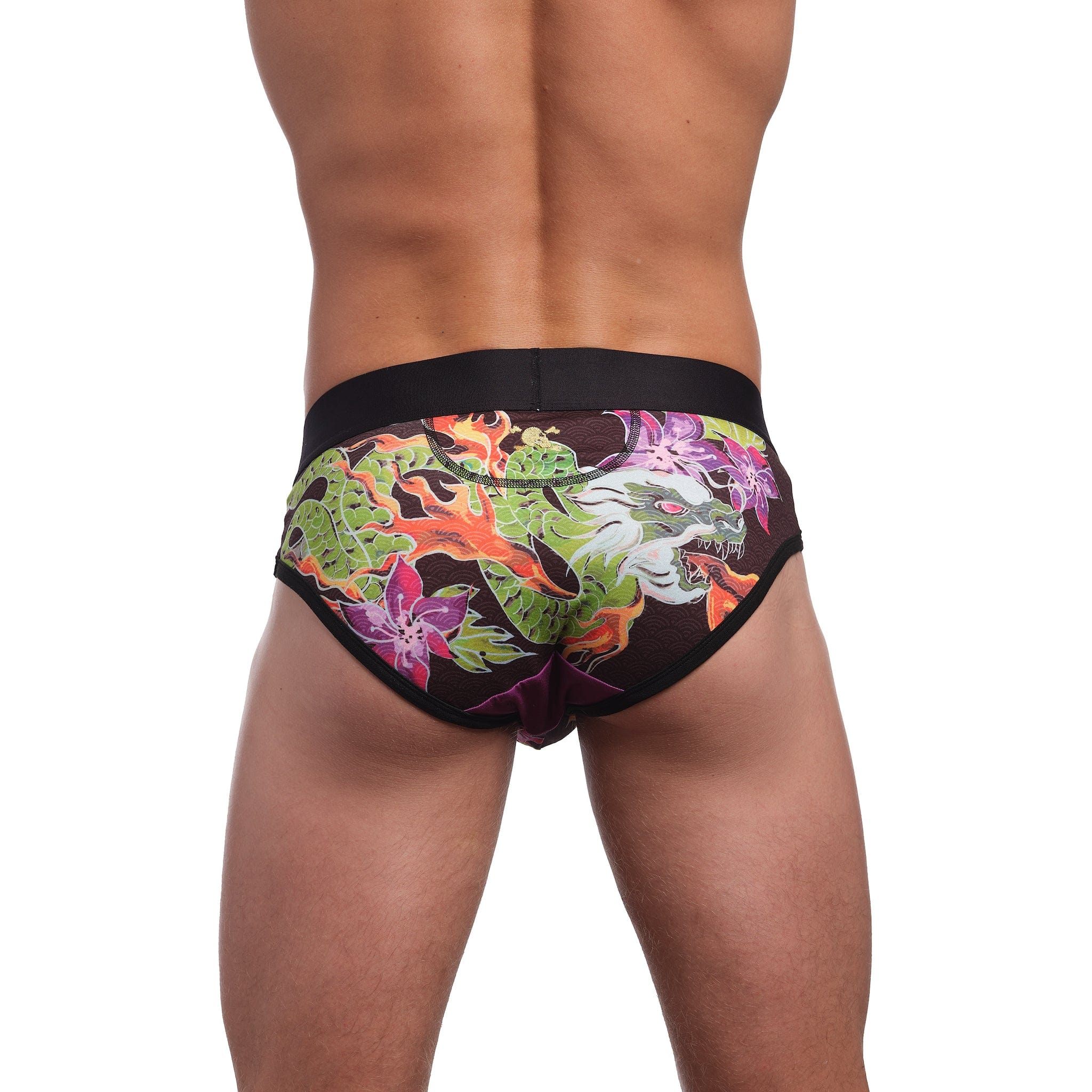 Fire Breathing Dragon Brief - Premium Men's Underwear for Comfort & Style | Perfect for Cosplay, LARP & Fantasy Costumes